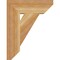 Ekena Millwork Traditional Slat Rough Sawn Bracket, Western Red Cedar, 4"W x 14"D x 18"H BKT04X14X18TRA06RWR - alternate 4